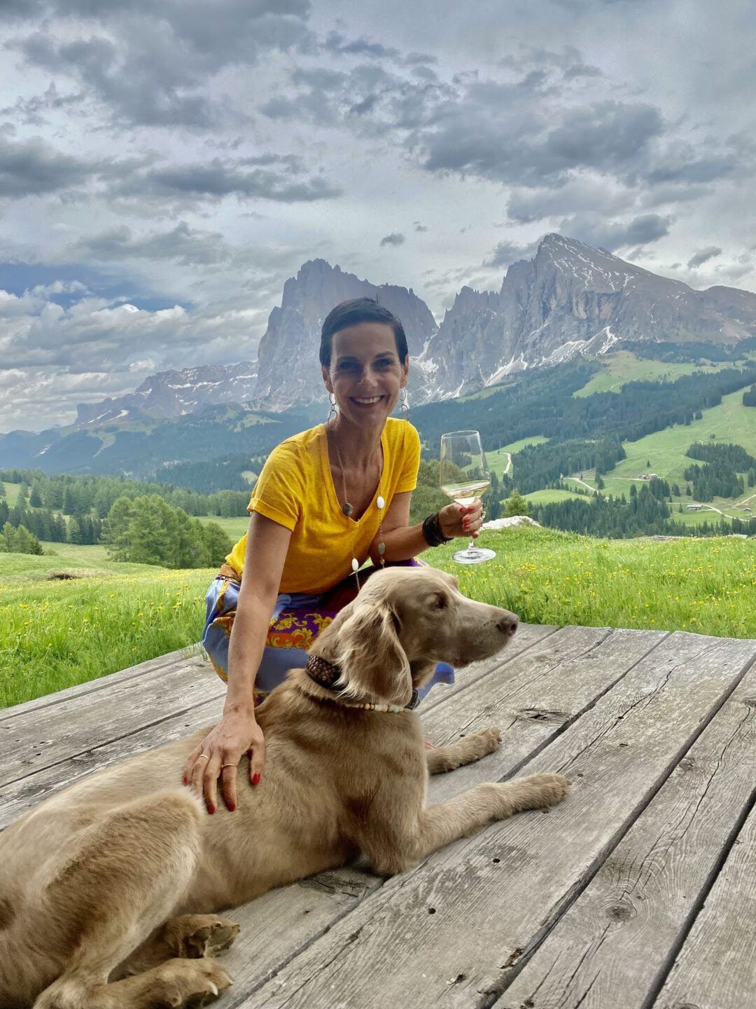 Anja Fischer in Südtirol - Berge machen glücklich