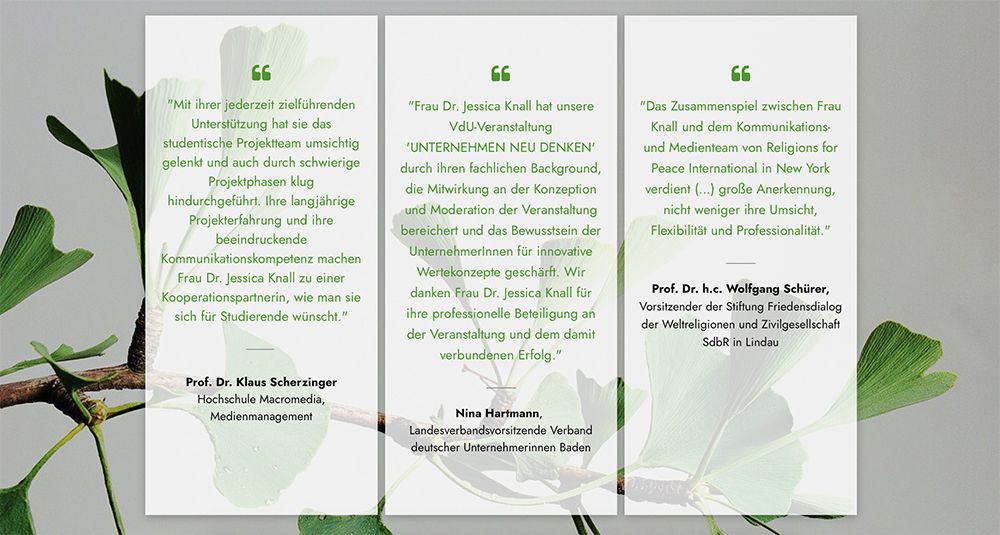 Kommunikation für Werte & Gesellschaft – Dresden 10 Kommunikation für Werte & Gesellschaft – Dresden Sustainability Consulting