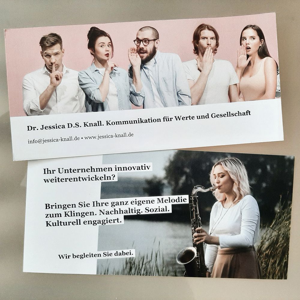 Kommunikation für Werte & Gesellschaft – Dresden 5 Kommunikation für Werte & Gesellschaft – Dresden Sustainability Consulting