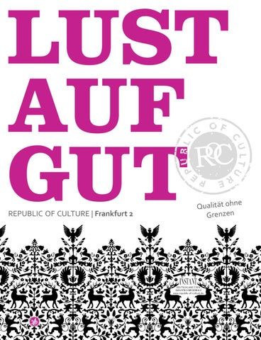 LUST AUF GUT Magazin | Frankfurt Nr. 2