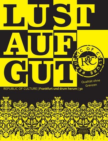 LUST AUF GUT Magazin | Frankfurt Nr. 30