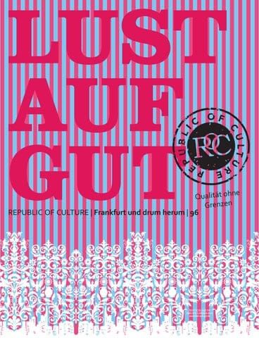 LUST AUF GUT Magazin | Frankfurt Nr. 96
