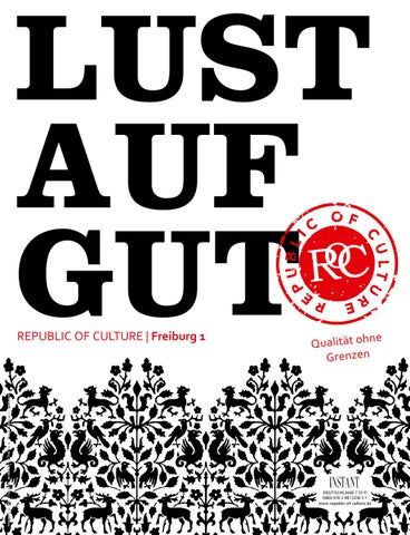 LUST AUF GUT Magazin | Freiburg Nr. 1