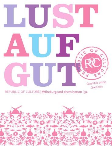 LUST AUF GUT Magazin | Würzburg Nr. 52