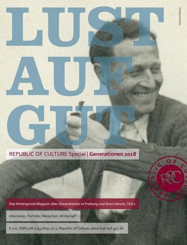 LUST AUF GUT Magazin | Special Generationen 2018
