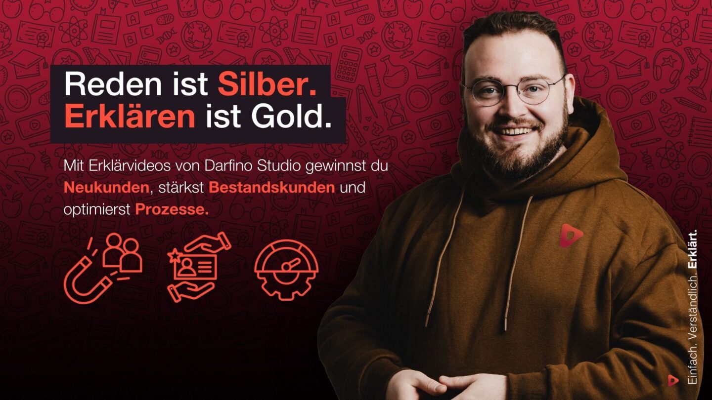 Darfino Studio – Erklärvideos, die begeistern und verkaufen.