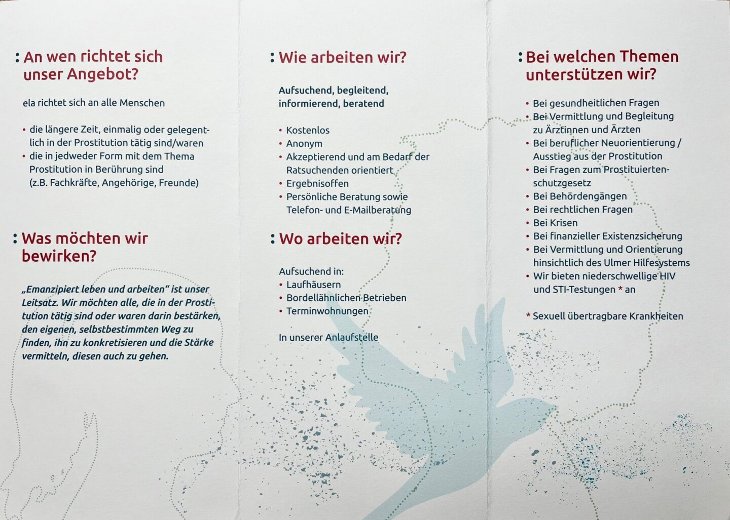 ela – Beratung für Menschen in der Sexarbeit