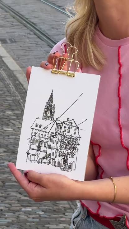 Alina – Illustration, Urban Sketching und kreative Inspiration aus Freiburg