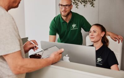 ORTHO ENERGY Empfang in der Orthopädie Praxis in München
